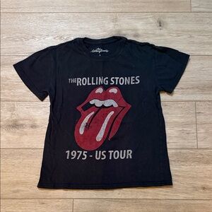 The Rolling Stones Black and Red Tour Tee